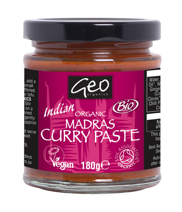 Madras Curry Paste  6x180gram