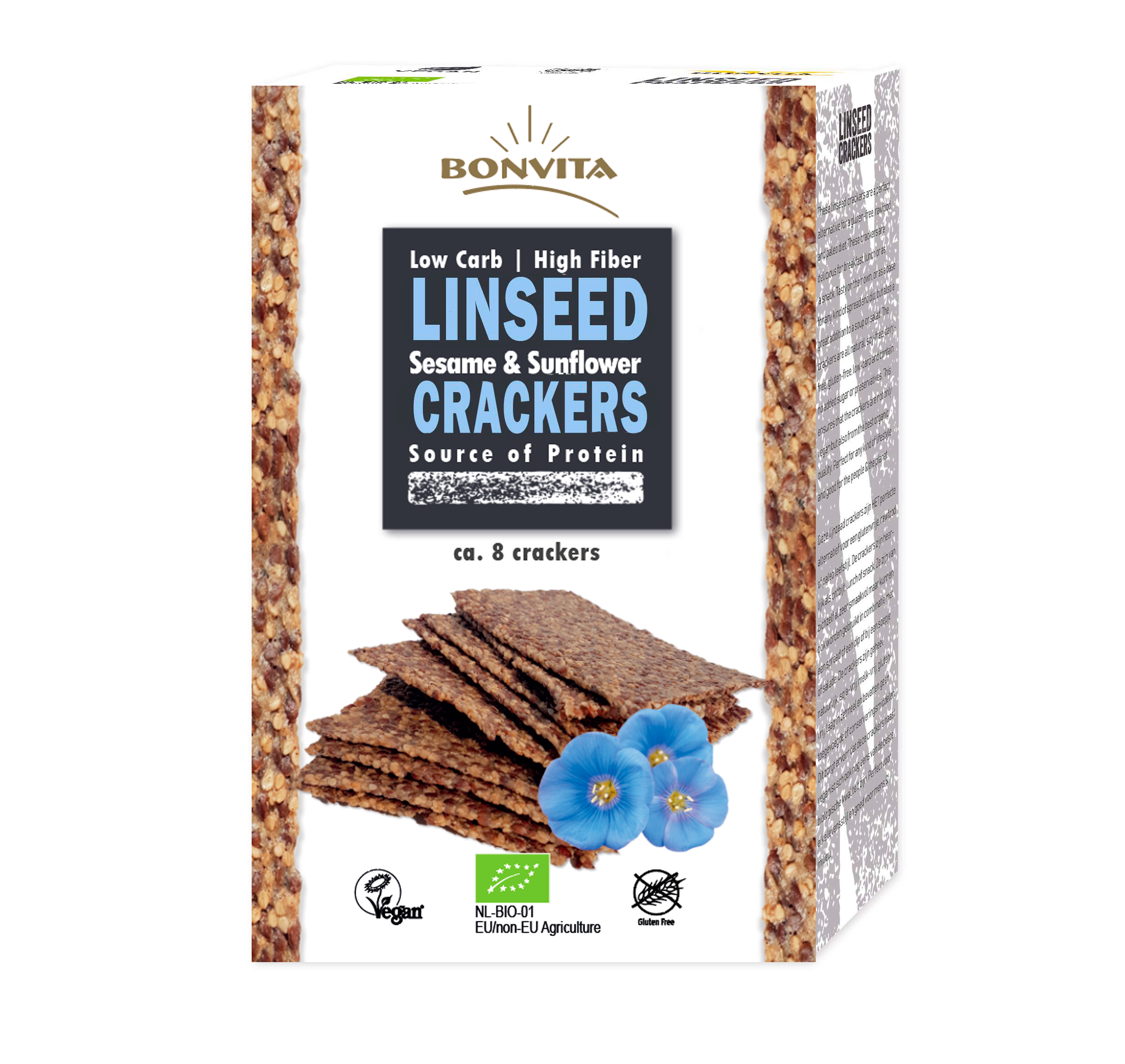 6x Linseed cracker